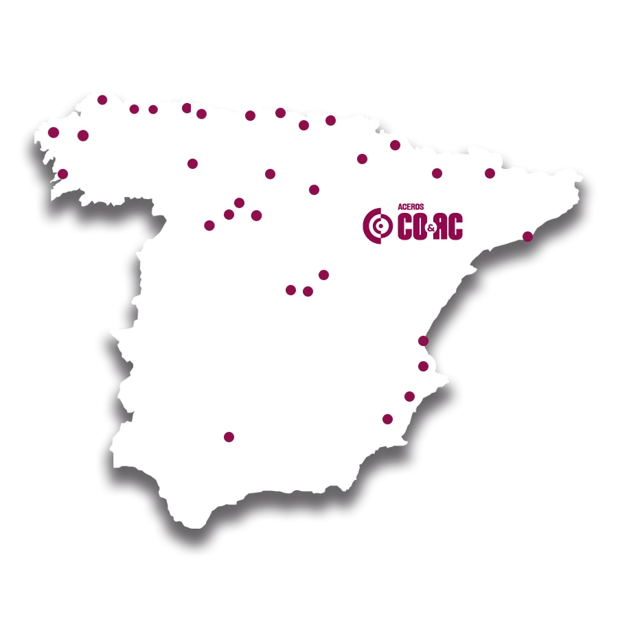 mapa puntos españa